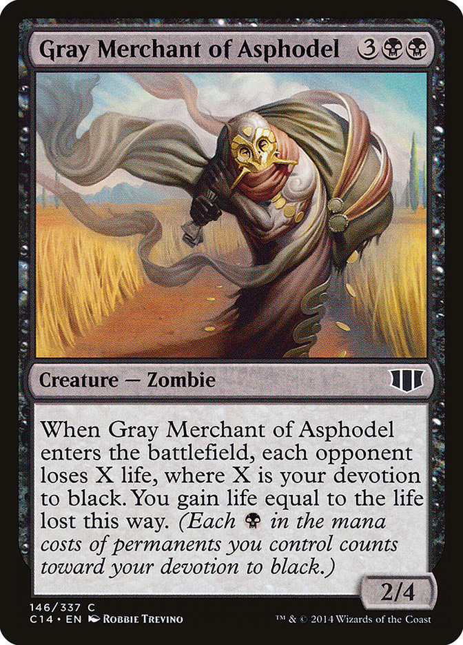Gray Merchant of Asphodel [Commander 2014] | Good Games Morley