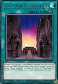 Hidden Temples of Necrovalley [MAGO-EN087] Rare | Good Games Morley