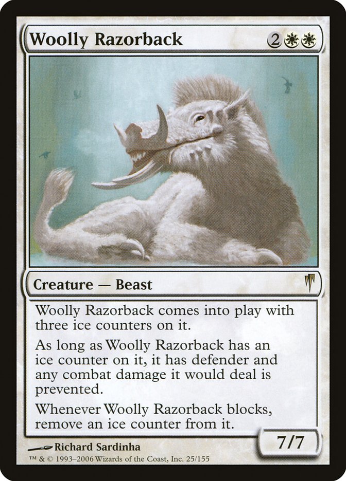 Woolly Razorback [Coldsnap] | Good Games Morley