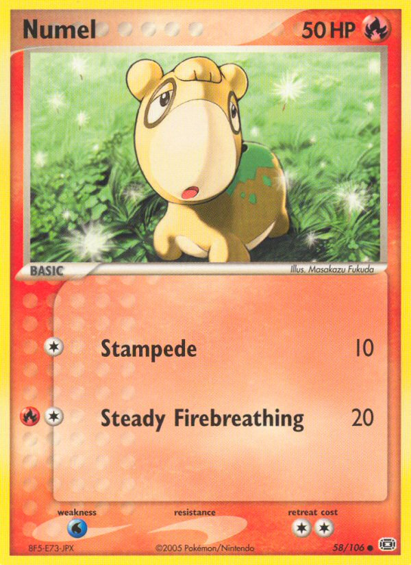 Numel (58/106) [EX: Emerald] | Good Games Morley