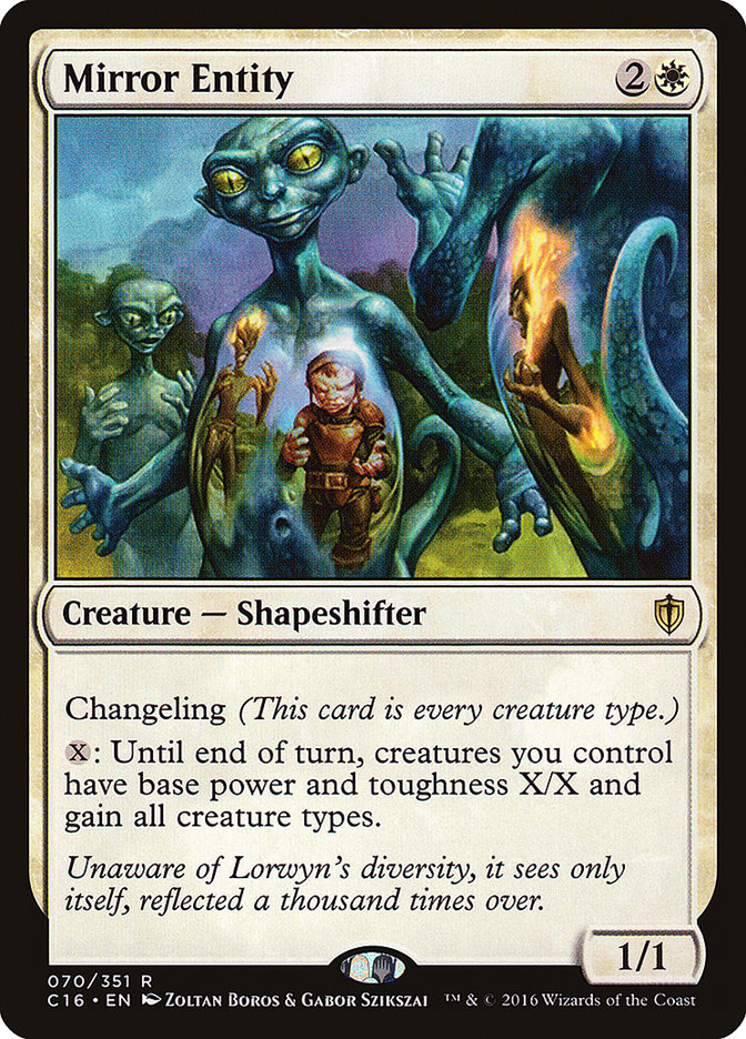 Mirror Entity [Commander 2016] | Good Games Morley