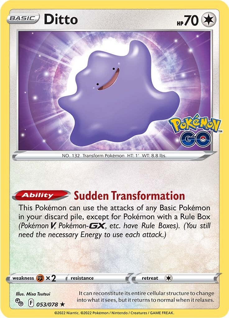 Ditto (053/078) [Pokémon GO] | Good Games Morley