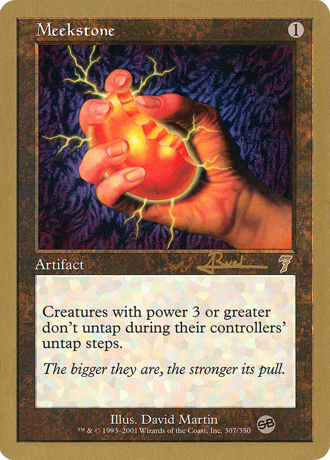 Meekstone (Antoine Ruel) (SB) [World Championship Decks 2001] | Good Games Morley