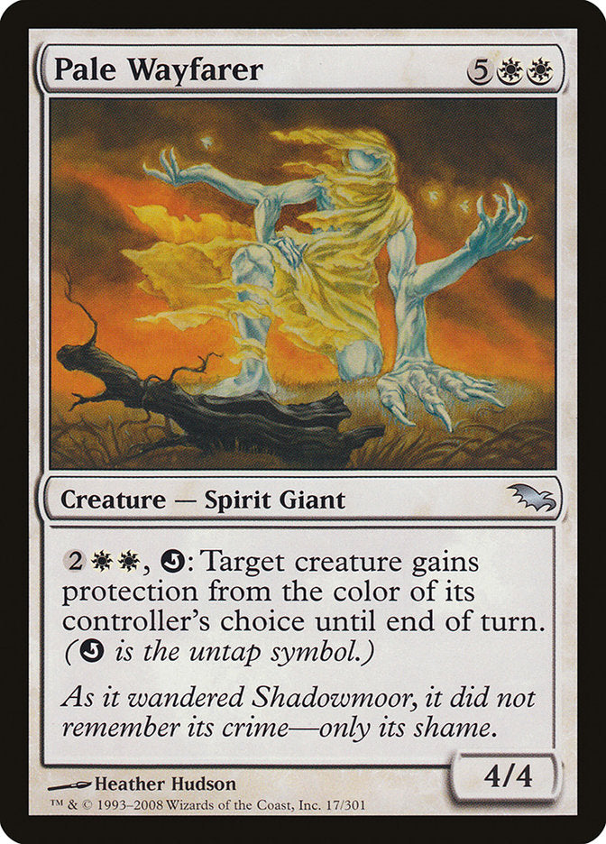 Pale Wayfarer [Shadowmoor] | Good Games Morley