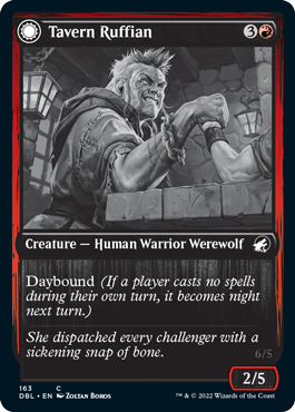 Tavern Ruffian // Tavern Smasher [Innistrad: Double Feature] | Good Games Morley
