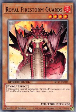Royal Firestorm Guards [SGX1-ENH11] Common | Good Games Morley