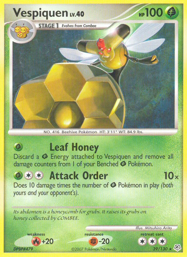 Vespiquen (39/130) [Diamond & Pearl: Base Set] | Good Games Morley