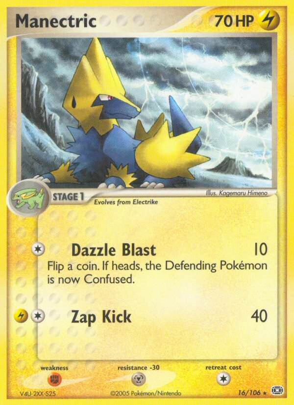 Manectric (16/106) [EX: Emerald] | Good Games Morley