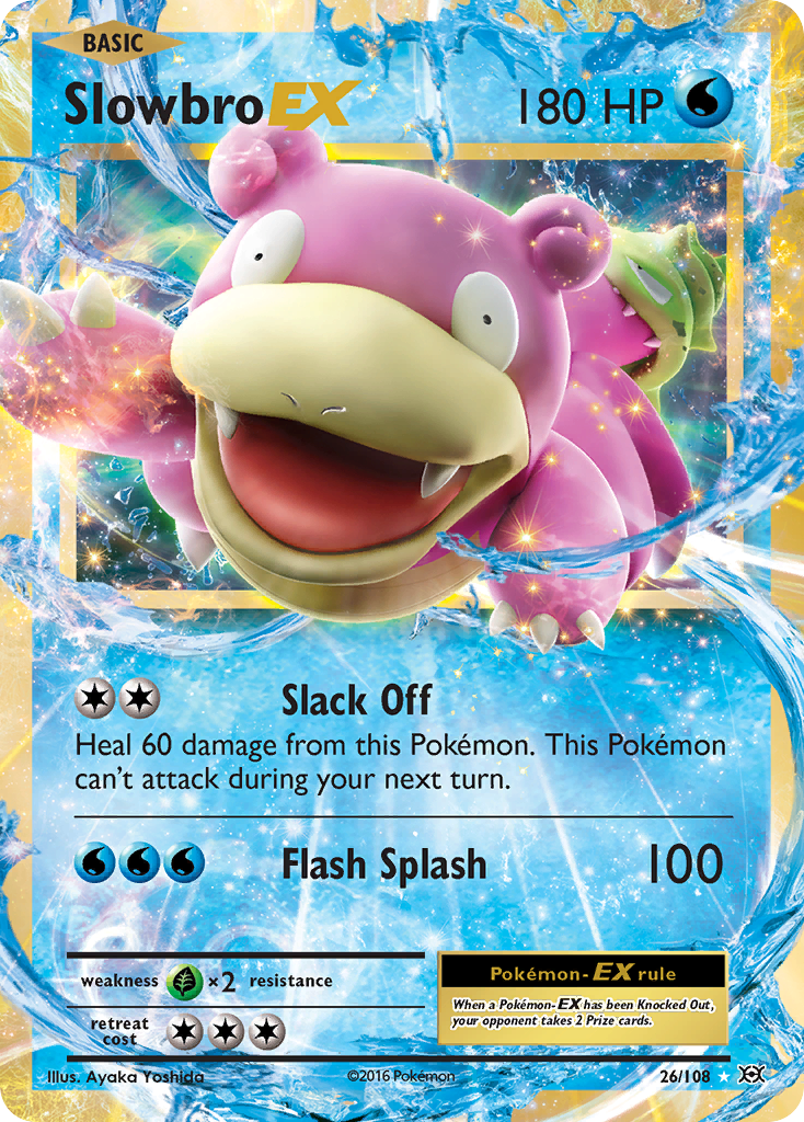 Slowbro EX (26/108) [XY: Evolutions] | Good Games Morley