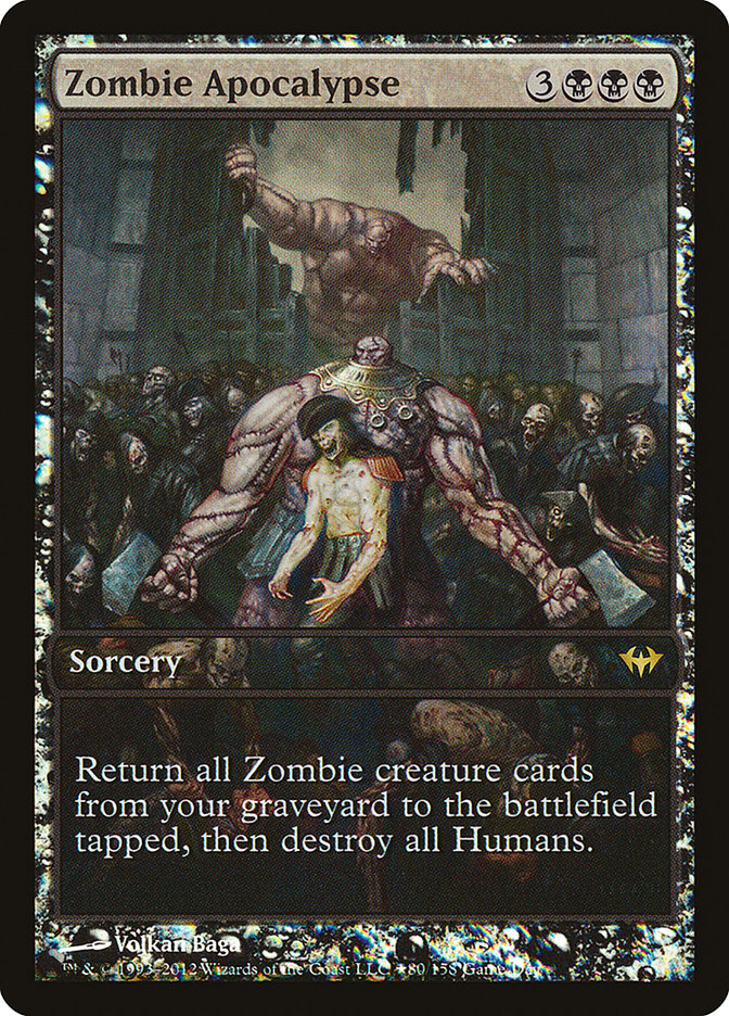 Zombie Apocalypse (Game Day) [Dark Ascension Promos] | Good Games Morley