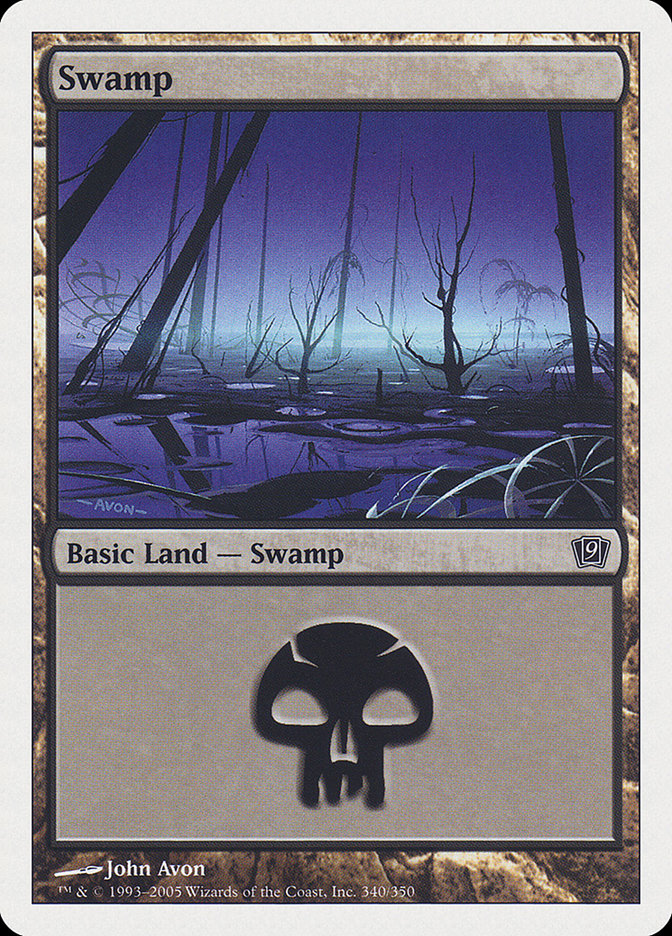 Swamp (340) [Ninth Edition] | Good Games Morley