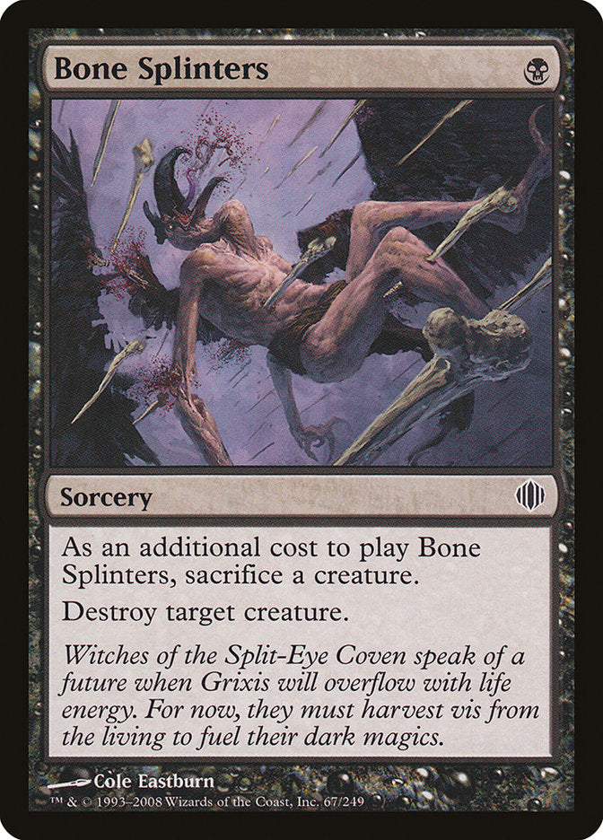 Bone Splinters [Shards of Alara] | Good Games Morley