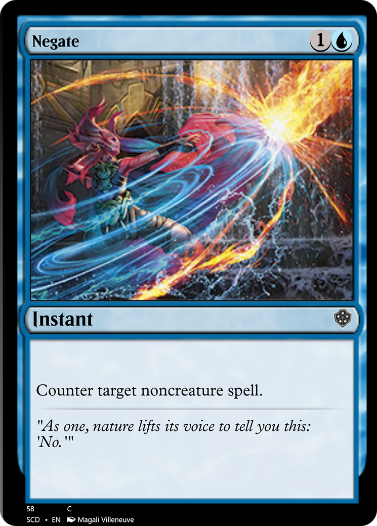 Negate [Starter Commander Decks] | Good Games Morley