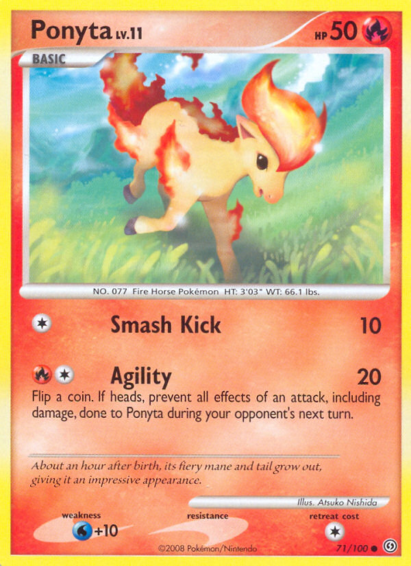 Ponyta (71/100) [Diamond & Pearl: Stormfront] | Good Games Morley