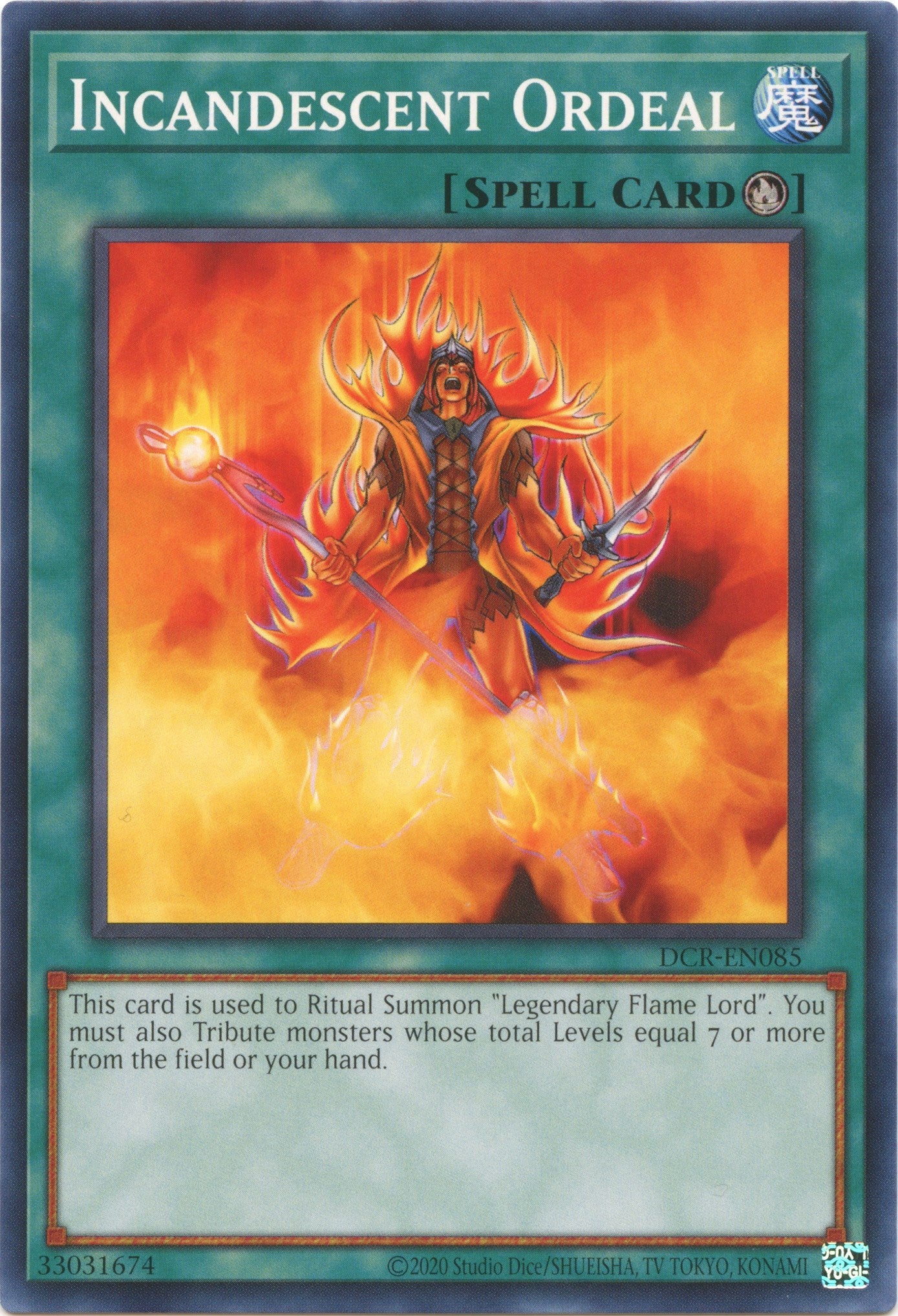 Incandescent Ordeal (25th Anniversary) [DCR-EN085] Common | Good Games Morley