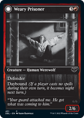 Weary Prisoner // Wrathful Jailbreaker [Innistrad: Double Feature] | Good Games Morley