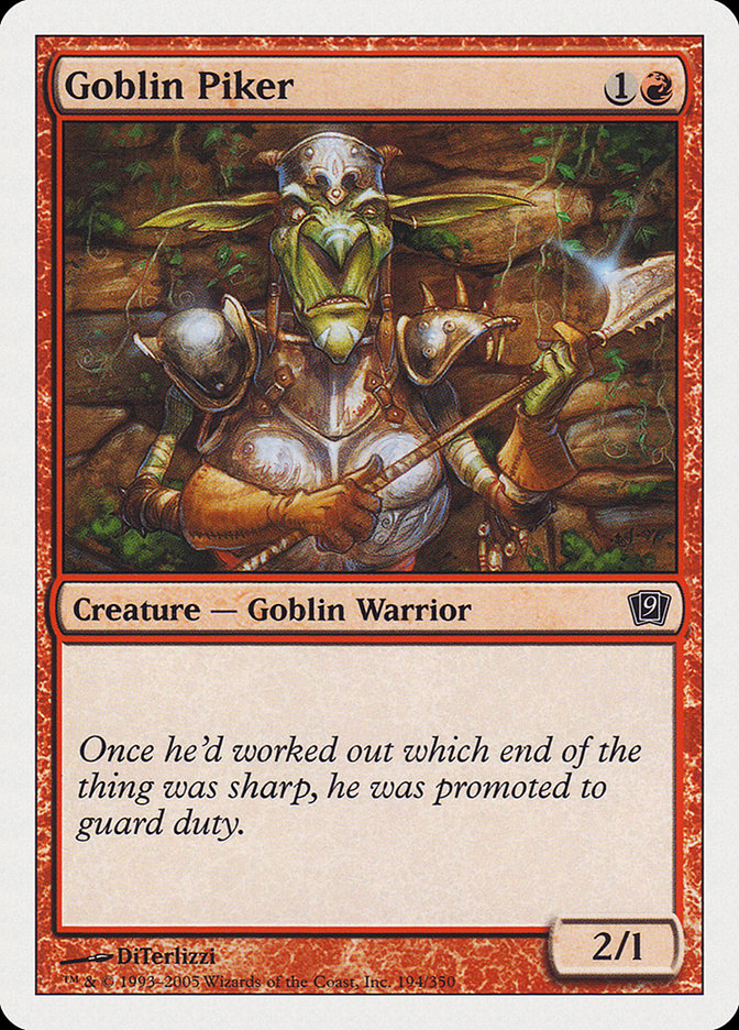 Goblin Piker [Ninth Edition] | Good Games Morley