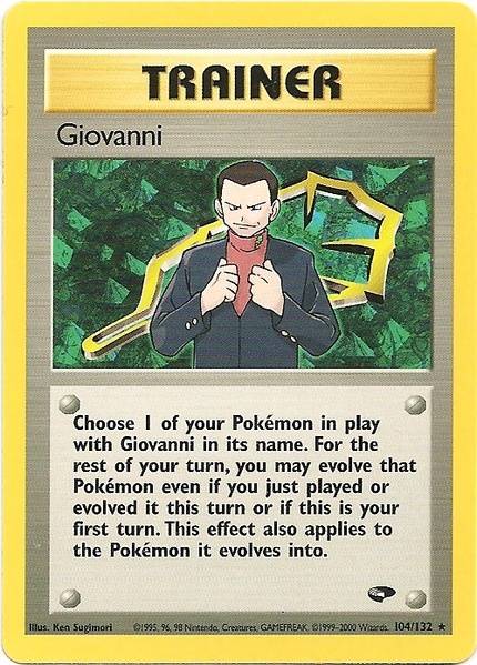 Giovanni (104/132) [Gym Challenge Unlimited] | Good Games Morley