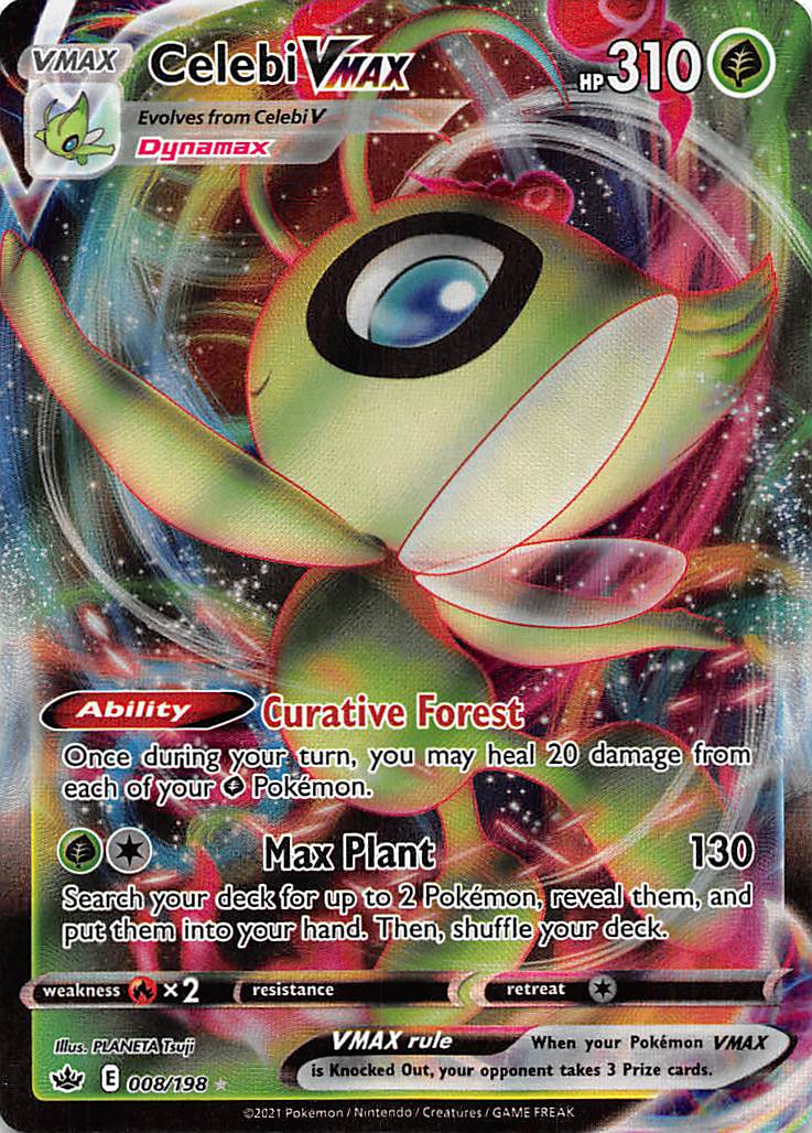 Celebi VMAX (008/198) [Sword & Shield: Chilling Reign] | Good Games Morley