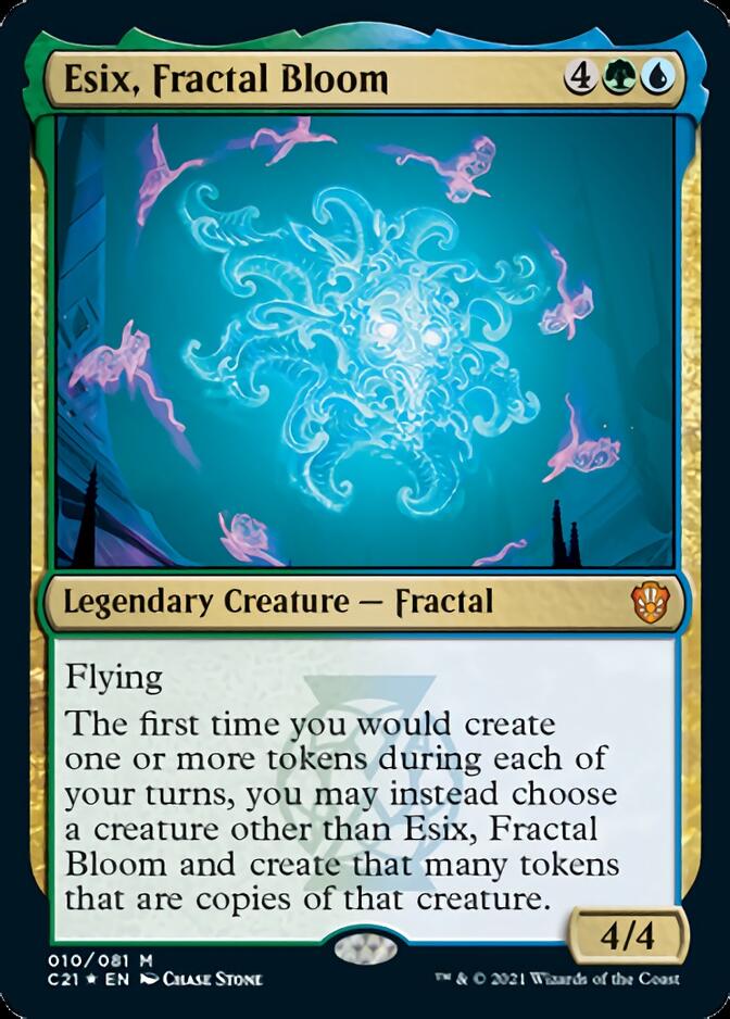 Esix, Fractal Bloom [Commander 2021] | Good Games Morley