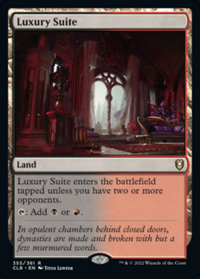 Luxury Suite [Commander Legends: Battle for Baldur's Gate] | Good Games Morley