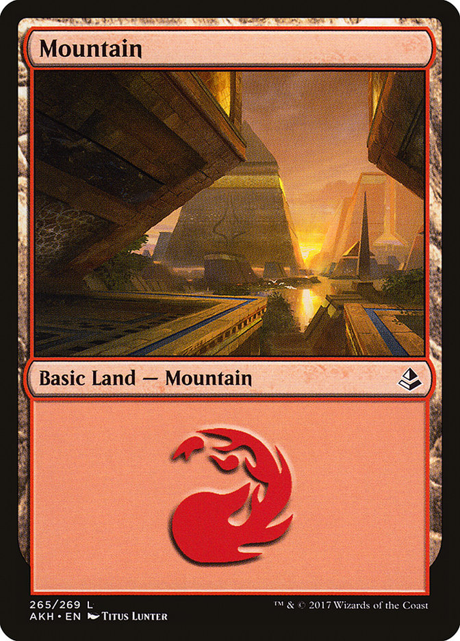 Mountain (265) [Amonkhet] | Good Games Morley