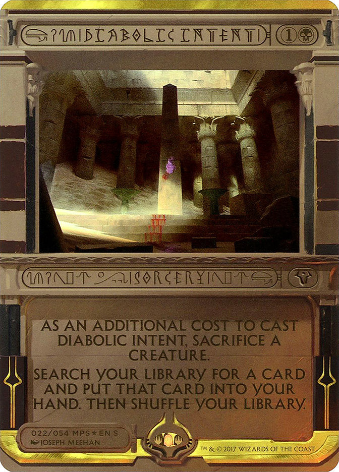 Diabolic Intent (Invocation) [Amonkhet Invocations] | Good Games Morley