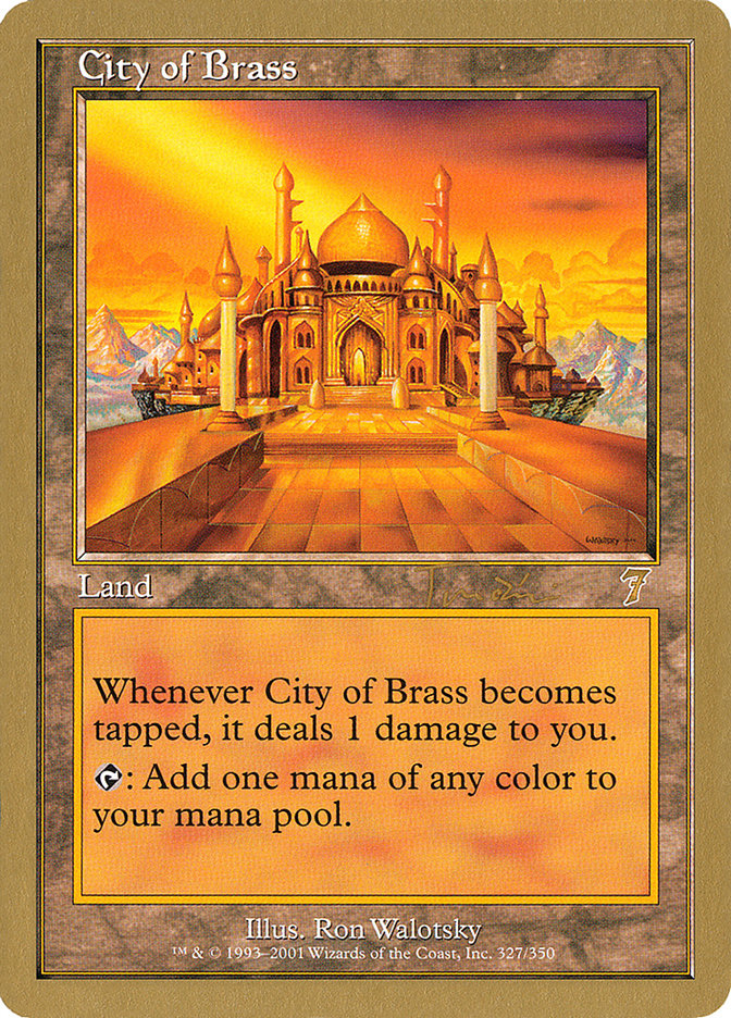 City of Brass (Jan Tomcani) [World Championship Decks 2001] | Good Games Morley