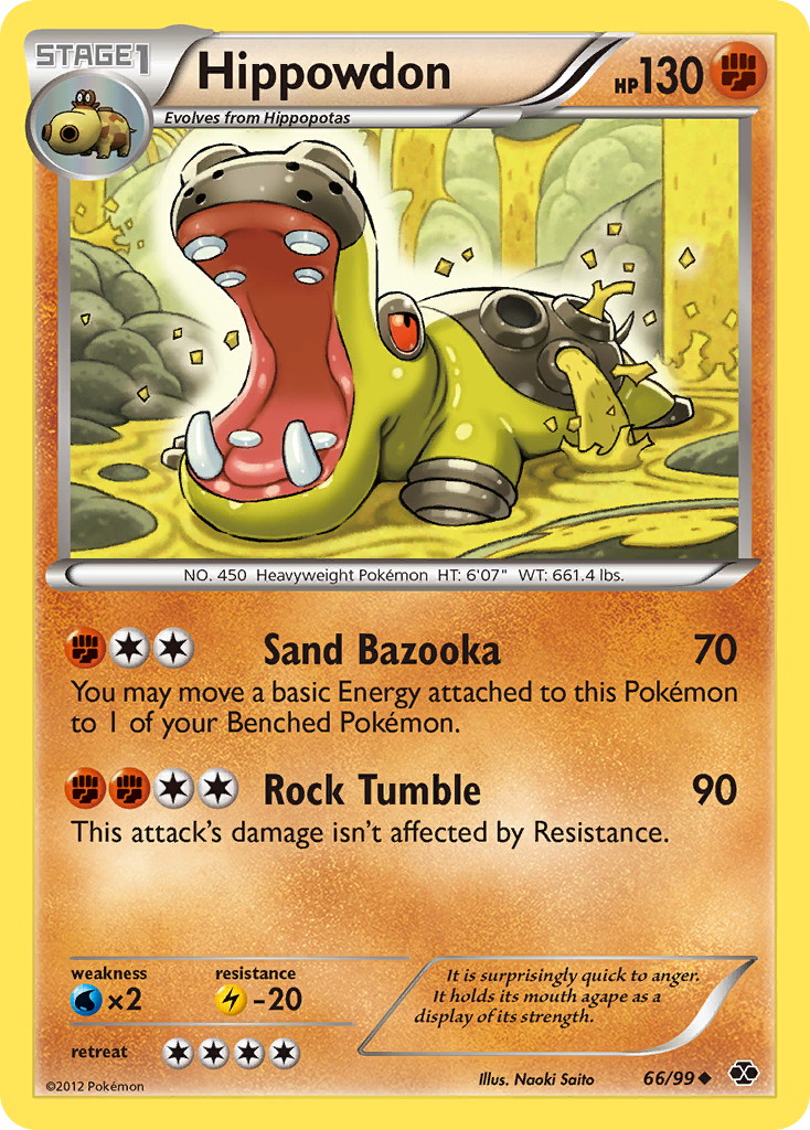 Hippowdon (66/99) [Black & White: Next Destinies] | Good Games Morley
