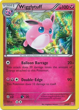 Wigglytuff (30/30) [XY: Trainer Kit 1 - Wigglytuff] | Good Games Morley