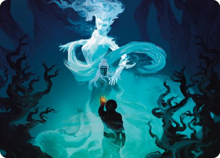 Galadriel of Lothlorien Art Card [The Lord of the Rings: Tales of Middle-earth Art Series] | Good Games Morley