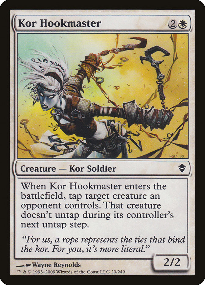 Kor Hookmaster [Zendikar] | Good Games Morley