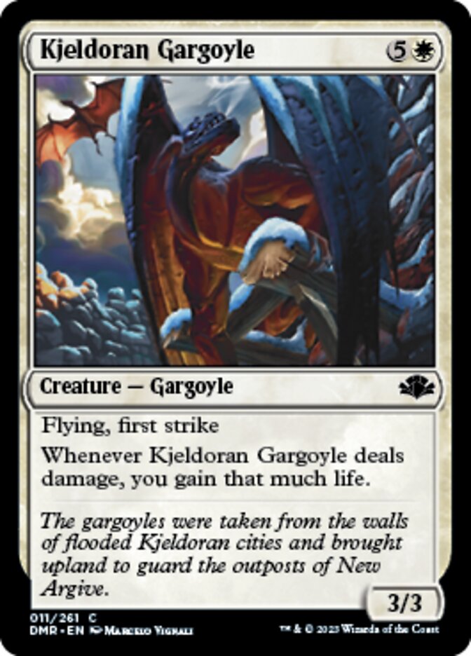 Kjeldoran Gargoyle [Dominaria Remastered] | Good Games Morley