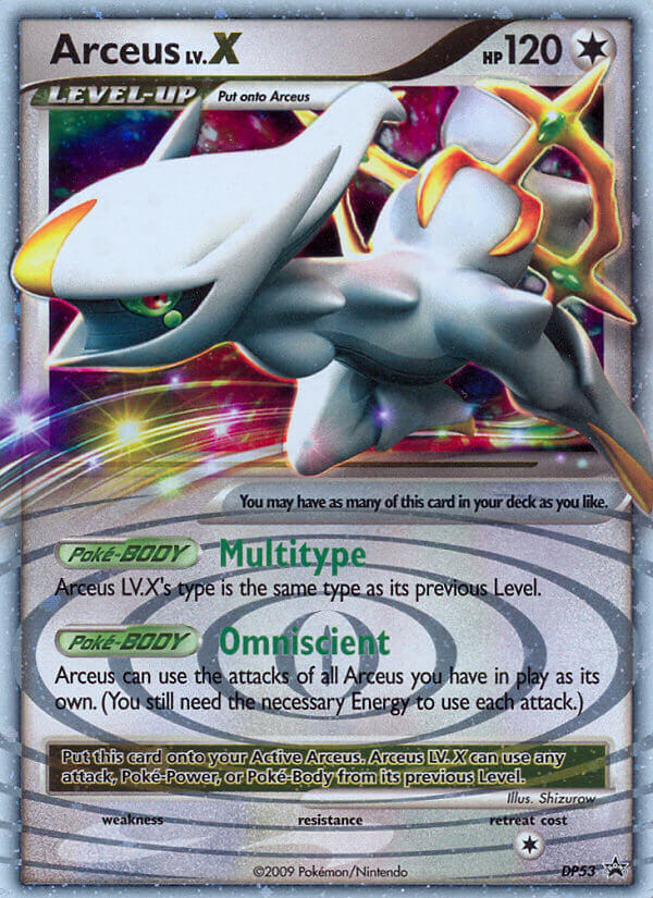 Arceus Lv.X (DP53) [Diamond & Pearl: Black Star Promos] | Good Games Morley
