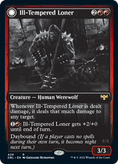 Ill-Tempered Loner // Howlpack Avenger [Innistrad: Double Feature] | Good Games Morley