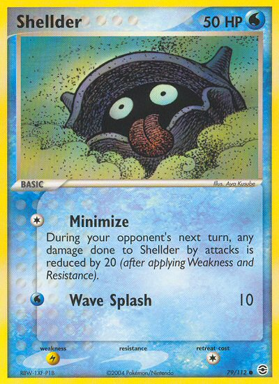 Shellder (79/112) [EX: FireRed & LeafGreen] | Good Games Morley