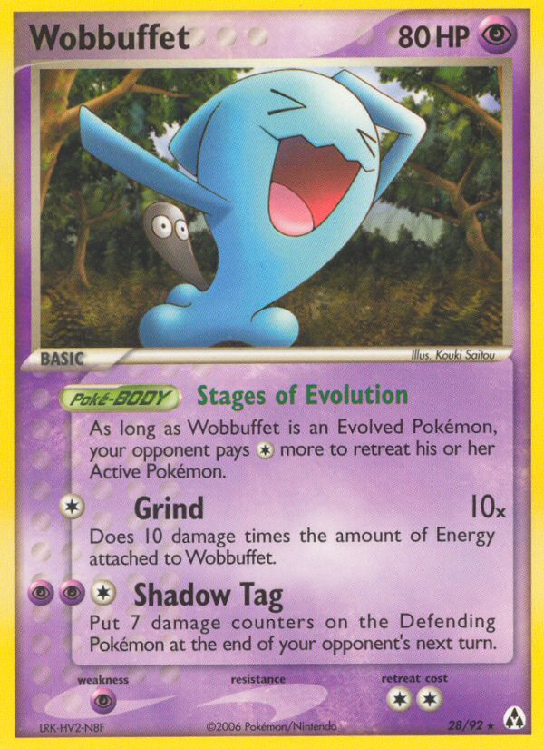Wobbuffet (28/92) [EX: Legend Maker] | Good Games Morley