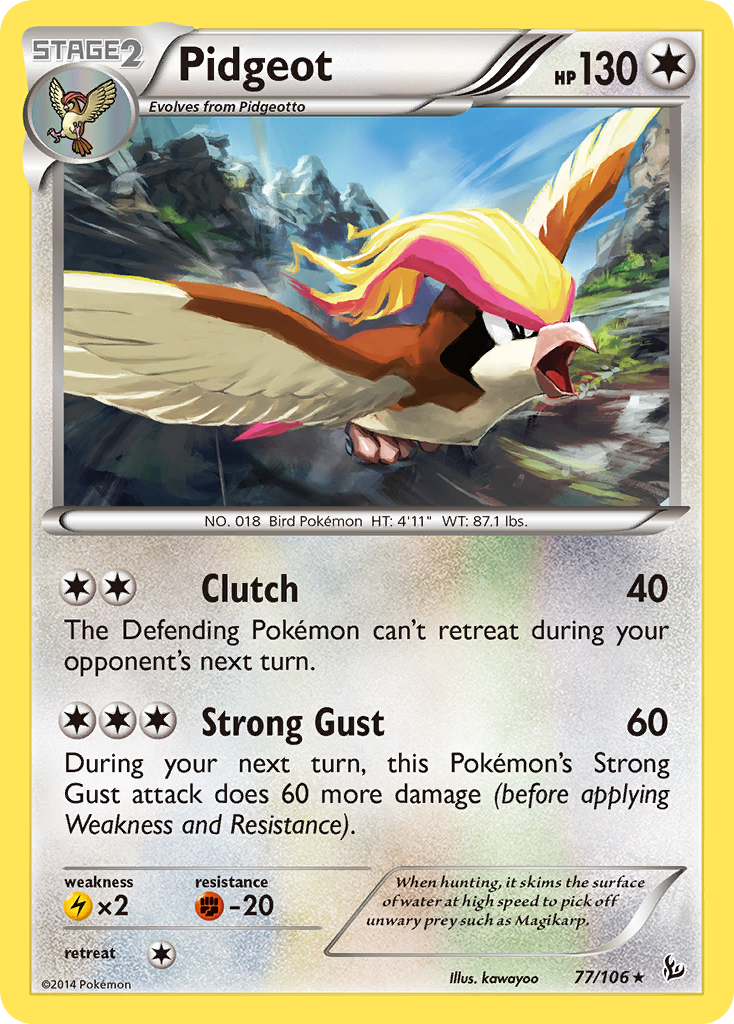 Pidgeot (77/106) [XY: Flashfire] | Good Games Morley