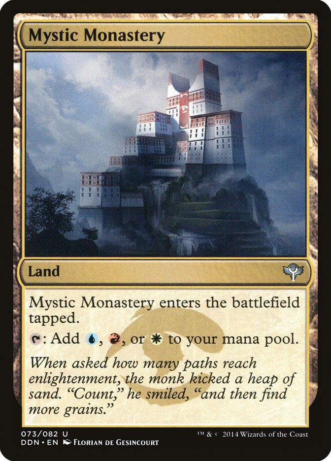 Mystic Monastery [Duel Decks: Speed vs. Cunning] | Good Games Morley