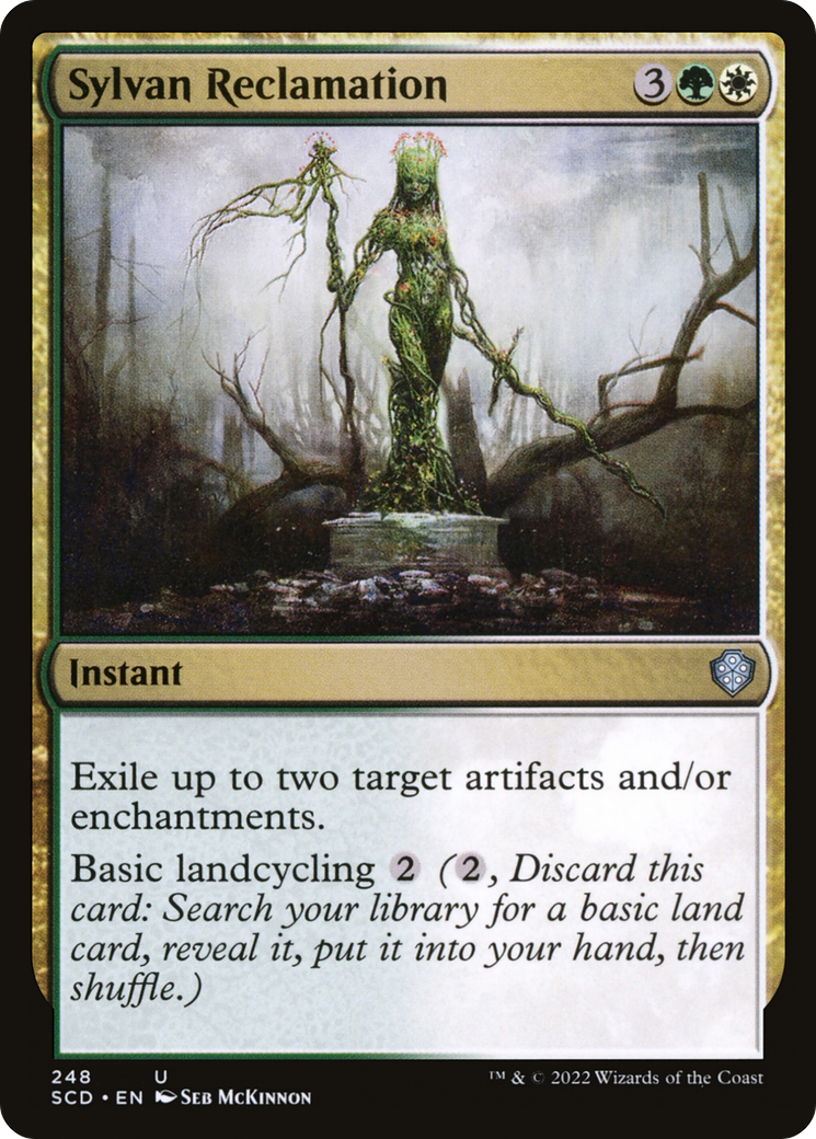 Sylvan Reclamation [Starter Commander Decks] | Good Games Morley
