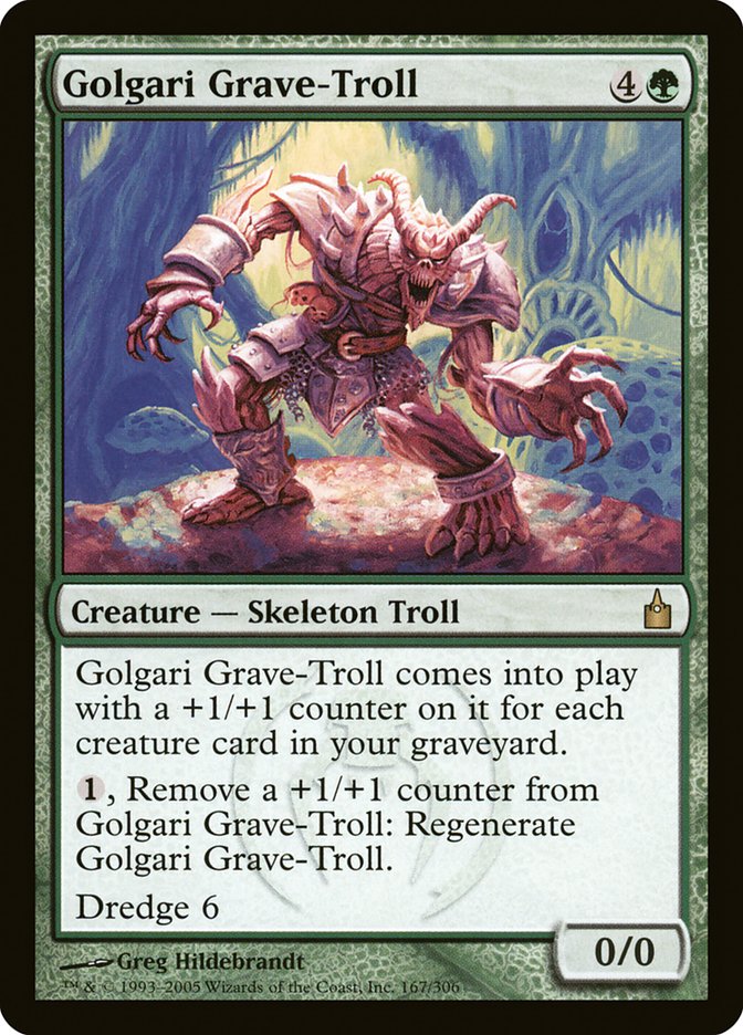 Golgari Grave-Troll [Ravnica: City of Guilds] | Good Games Morley