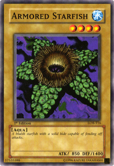 Armored Starfish [LOB-116] Common | Good Games Morley