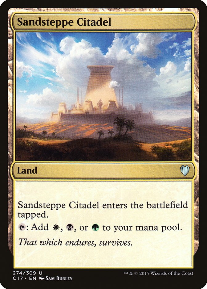Sandsteppe Citadel [Commander 2017] | Good Games Morley