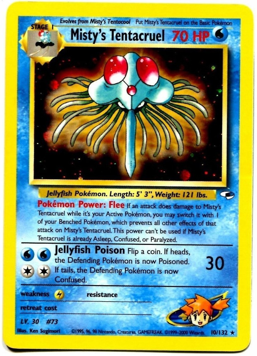 Misty's Tentacruel (10/132) [Gym Heroes Unlimited] | Good Games Morley