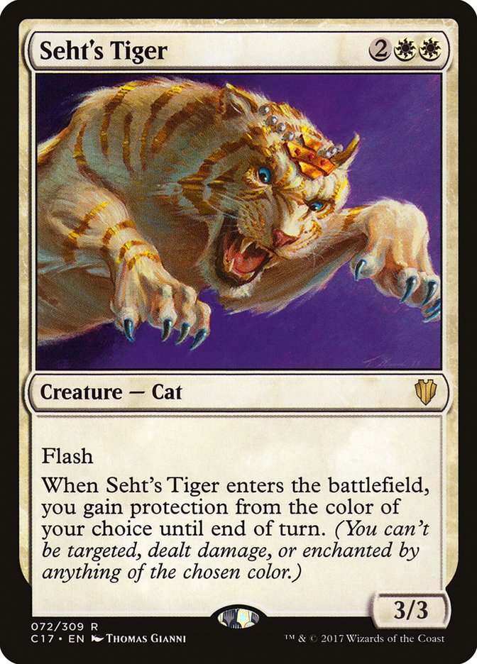 Seht's Tiger [Commander 2017] | Good Games Morley