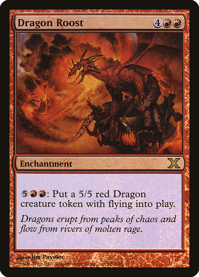 Dragon Roost (Premium Foil) [Tenth Edition] | Good Games Morley