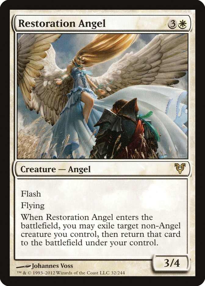 Restoration Angel [Avacyn Restored] | Good Games Morley