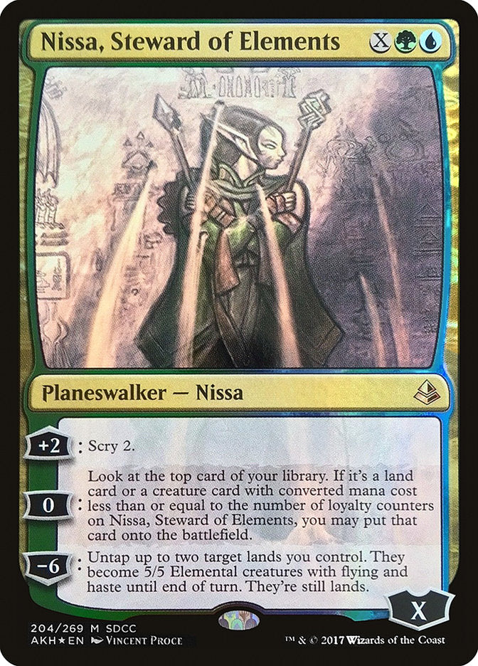 Nissa, Steward of Elements [San Diego Comic-Con 2017] | Good Games Morley