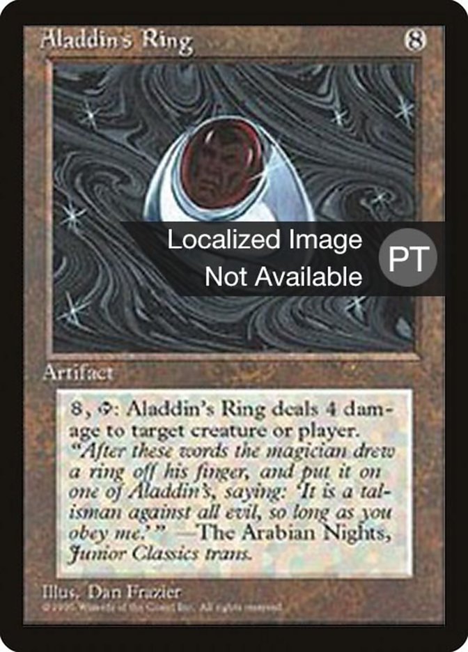 Aladdin's Ring [Fourth Edition (Foreign Black Border)] | Good Games Morley