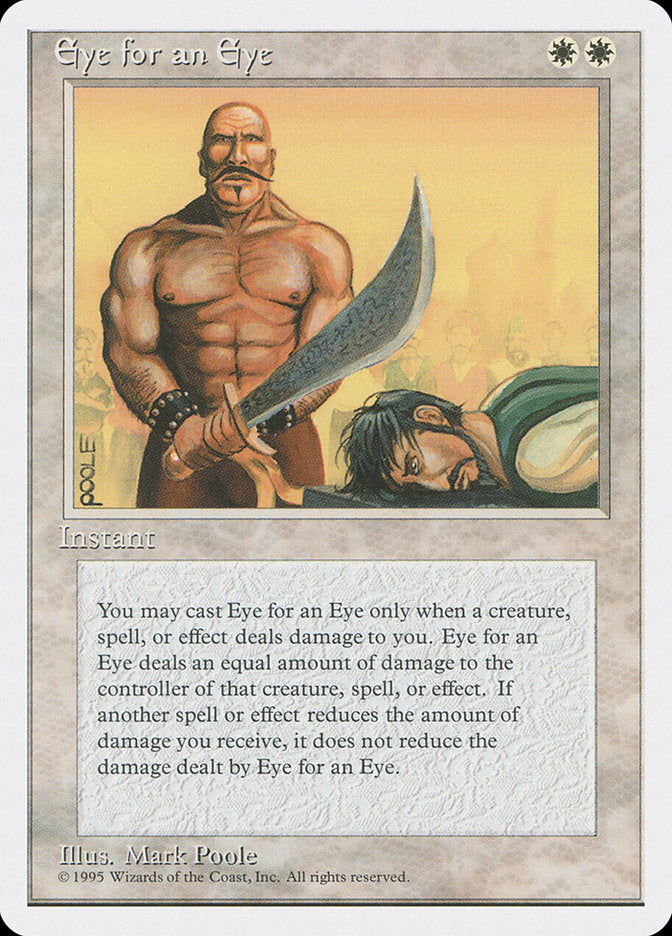 Eye for an Eye [Fourth Edition] | Good Games Morley